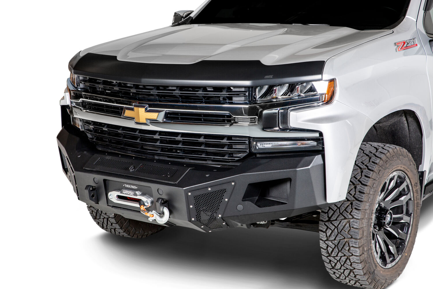 Husky Liners 2877168 - 22-25 Chevrolet Silverado 1500 (Excl. ZR2/LT TB/Custom TB) Aeroskin - Matte Blk