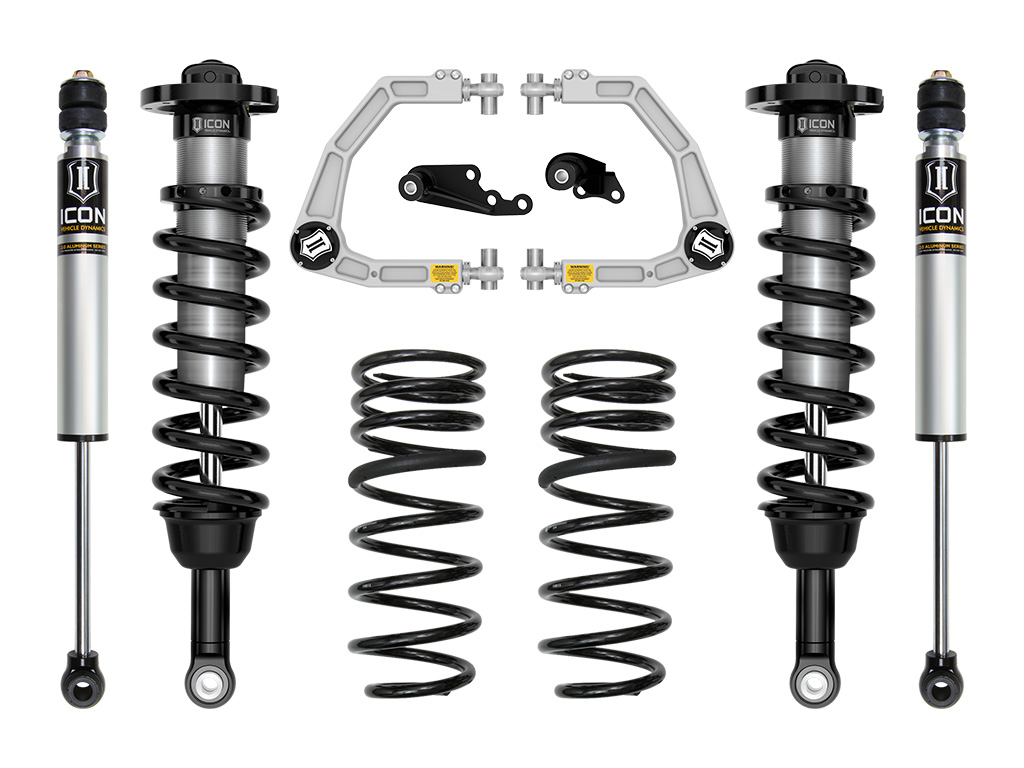 Icon K53352 - 2024 Lexus GX550, 1.25-3" Lift, Stage 2 Suspension System, Billet Icon K53352 - 2024 Lexus GX550, 1.25-3" Lift, Stage 2 Suspension System, Billet