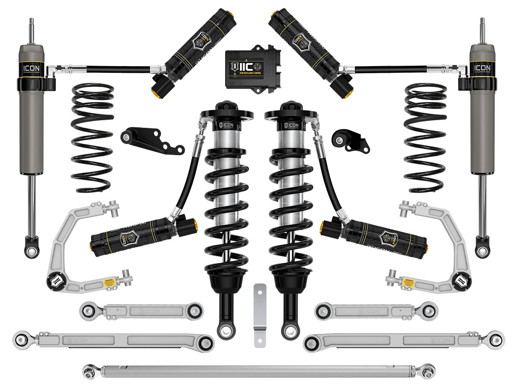 Icon K53360 - 2024 Lexus GX550, 1.25-3" Lift, Stage 10 Suspension System, Billet Icon K53360 - 2024 Lexus GX550, 1.25-3" Lift, Stage 10 Suspension System, Billet