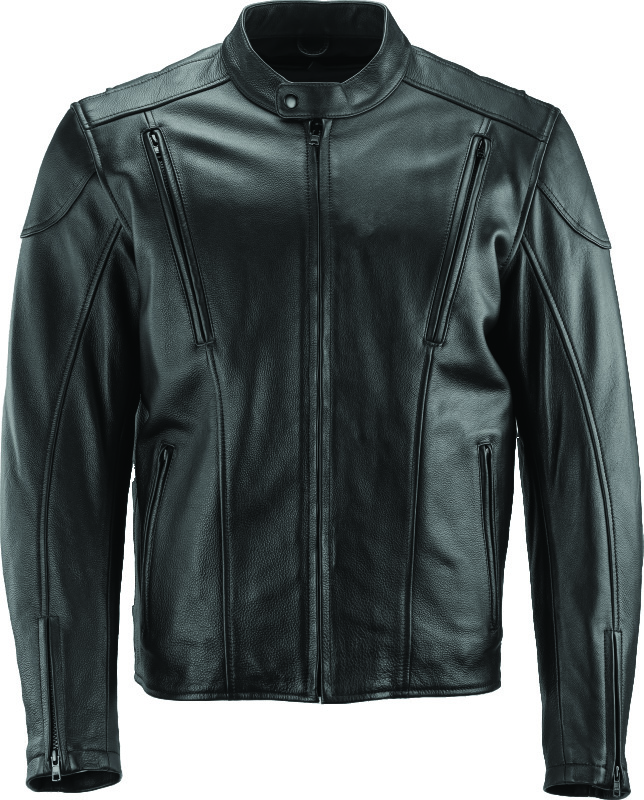 Kuryakyn 094358 - Leather By River Road Race Leather Jacket Black - Large