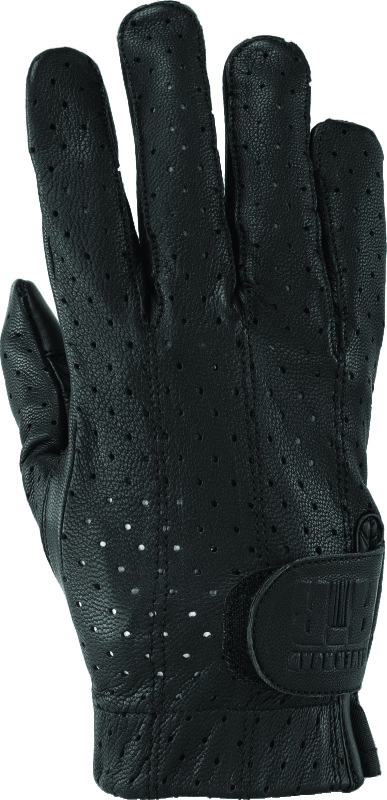 Kuryakyn 094476 - Leather By River Road Tucson Leather Perforated Gloves Black - 2XL