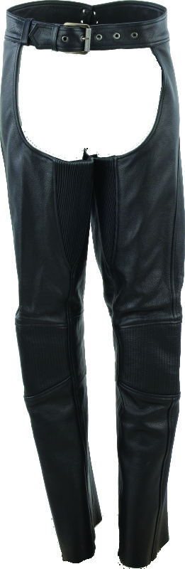 Kuryakyn 094452 - Leather By River Road Sierra Leather Chaps Black Womens - XL