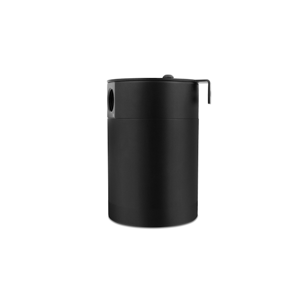Mishimoto MMBCC-MSTWO-BK - Compact Baffled Oil Catch Can, 2-Port
