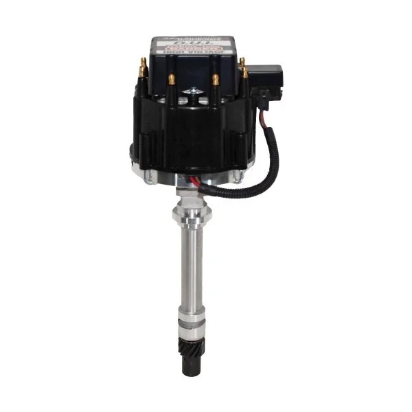 Performance Distributors M12720BK - Distributor Marine Black Cap SBC / BBC