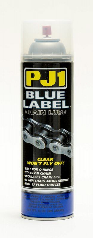 PJ1 1-22 - Blue Label Chain Lube for O Ring Chains 13oz PJ1 1-22 - Blue Label Chain Lube for O Ring Chains 13oz
