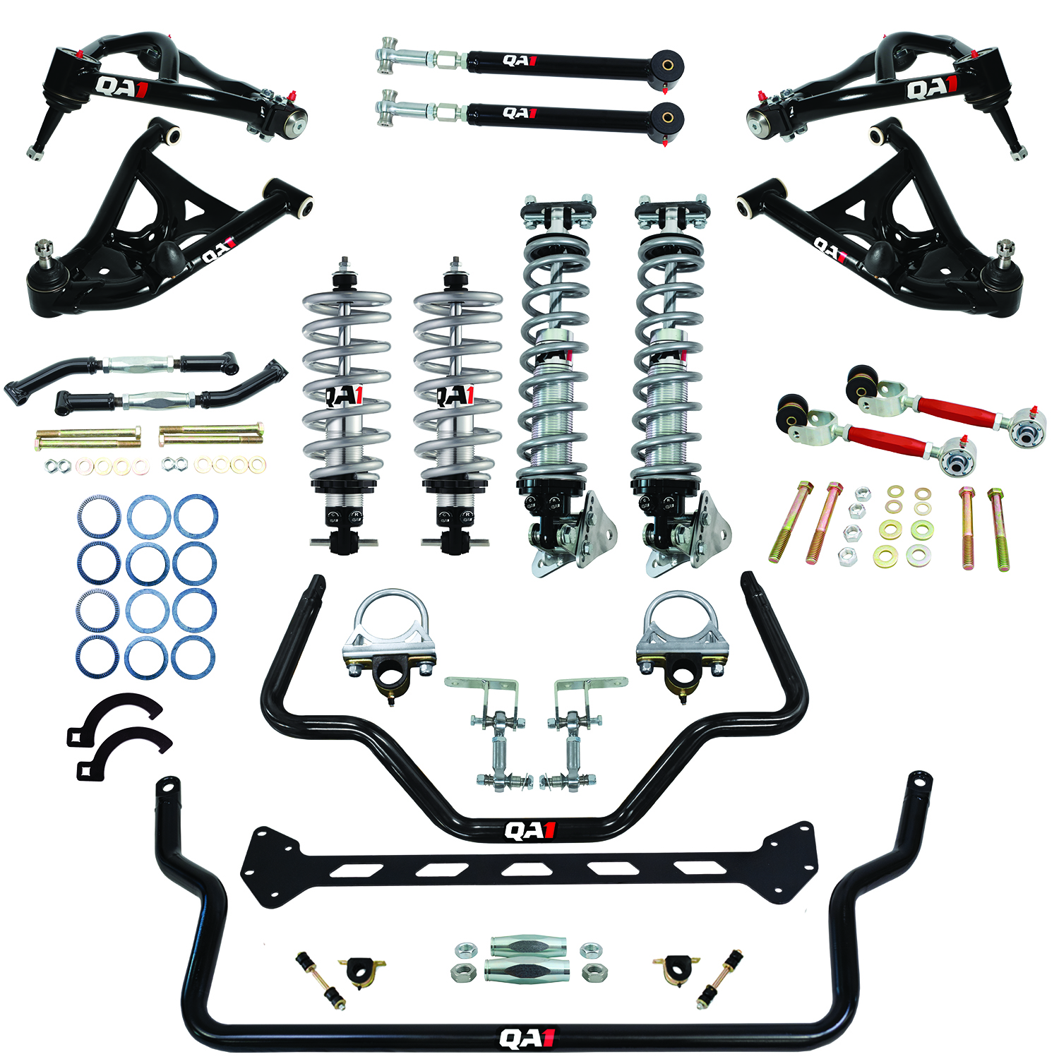 QA1 BW02-GMG1 - 78-88 GM G-Body Level 2 Big Wheel Kit
