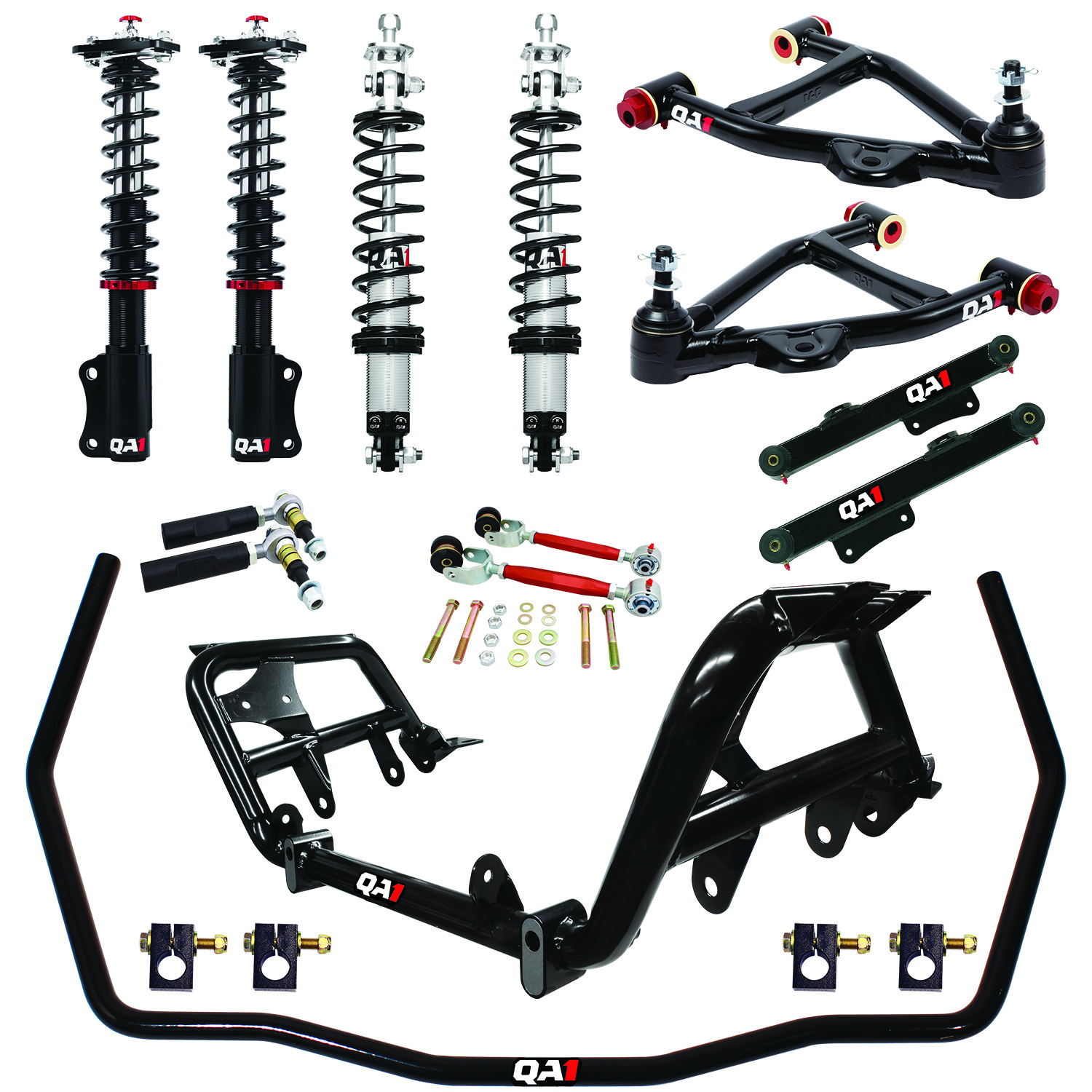 QA1 DK42-FMM4 - 94-04 Ford Mustang Level 2 Drag Kit w/ Shocks