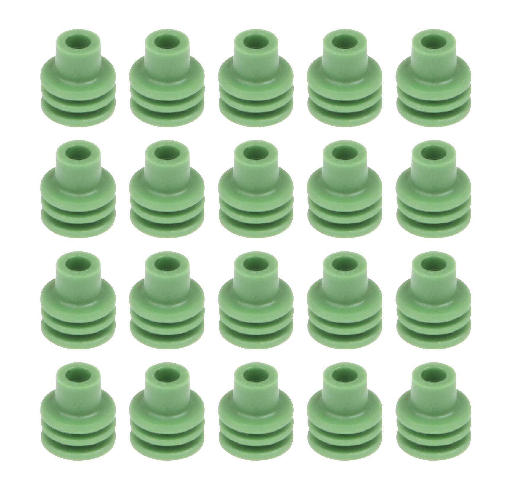 QuickCar 50-302-20 - Green Weatherpack Seals 20 pack