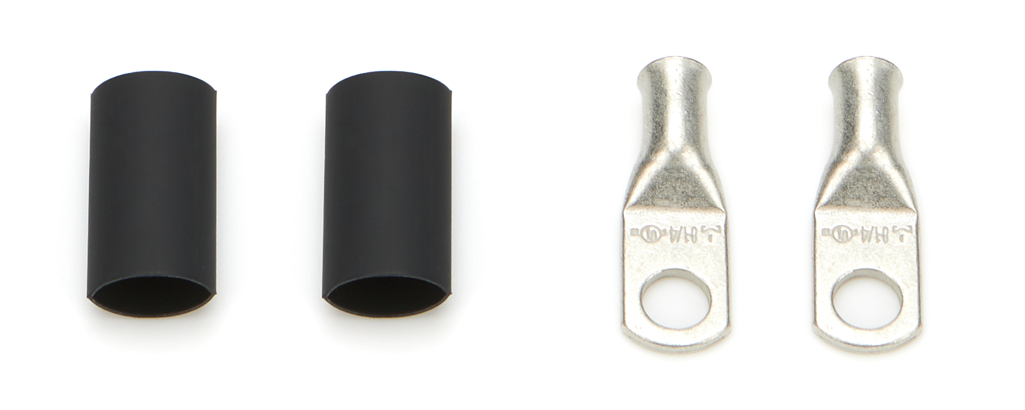 QuickCar 57-580 - Ring Terminals 1/4in 6 Ga w/Heat Shrink