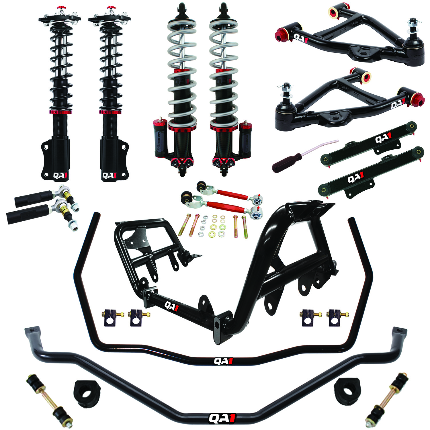 QA1 HK43-FMM4 - 94-04 Ford Mustang Level 3 Handling Kit w/ Shocks QA1 HK43-FMM4 - 94-04 Ford Mustang Level 3 Handling Kit w/ Shocks