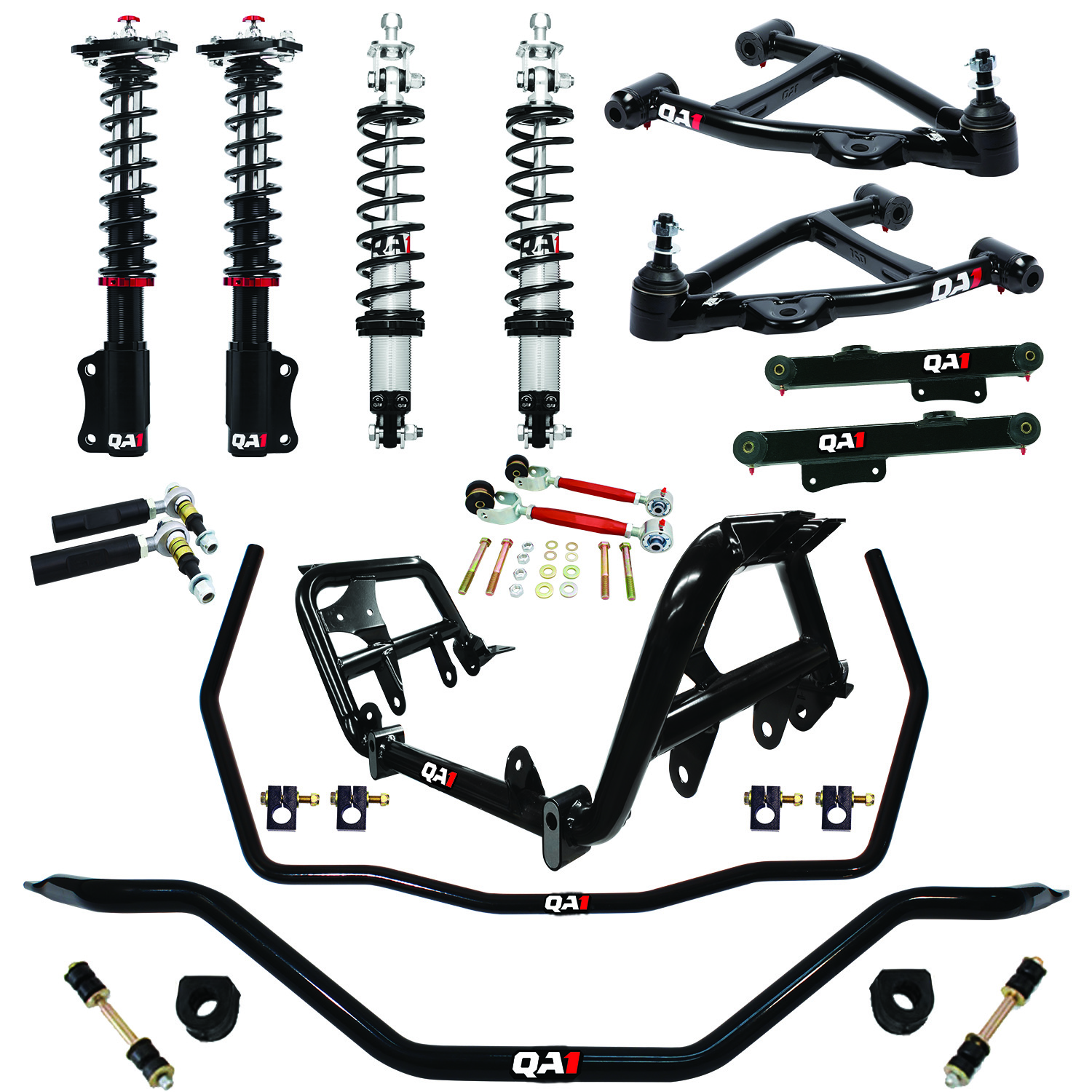 QA1 HK42-FMM2 - 87-89 Ford Mustang Level 2 Handling Kit w/ Shocks QA1 HK42-FMM2 - 87-89 Ford Mustang Level 2 Handling Kit w/ Shocks
