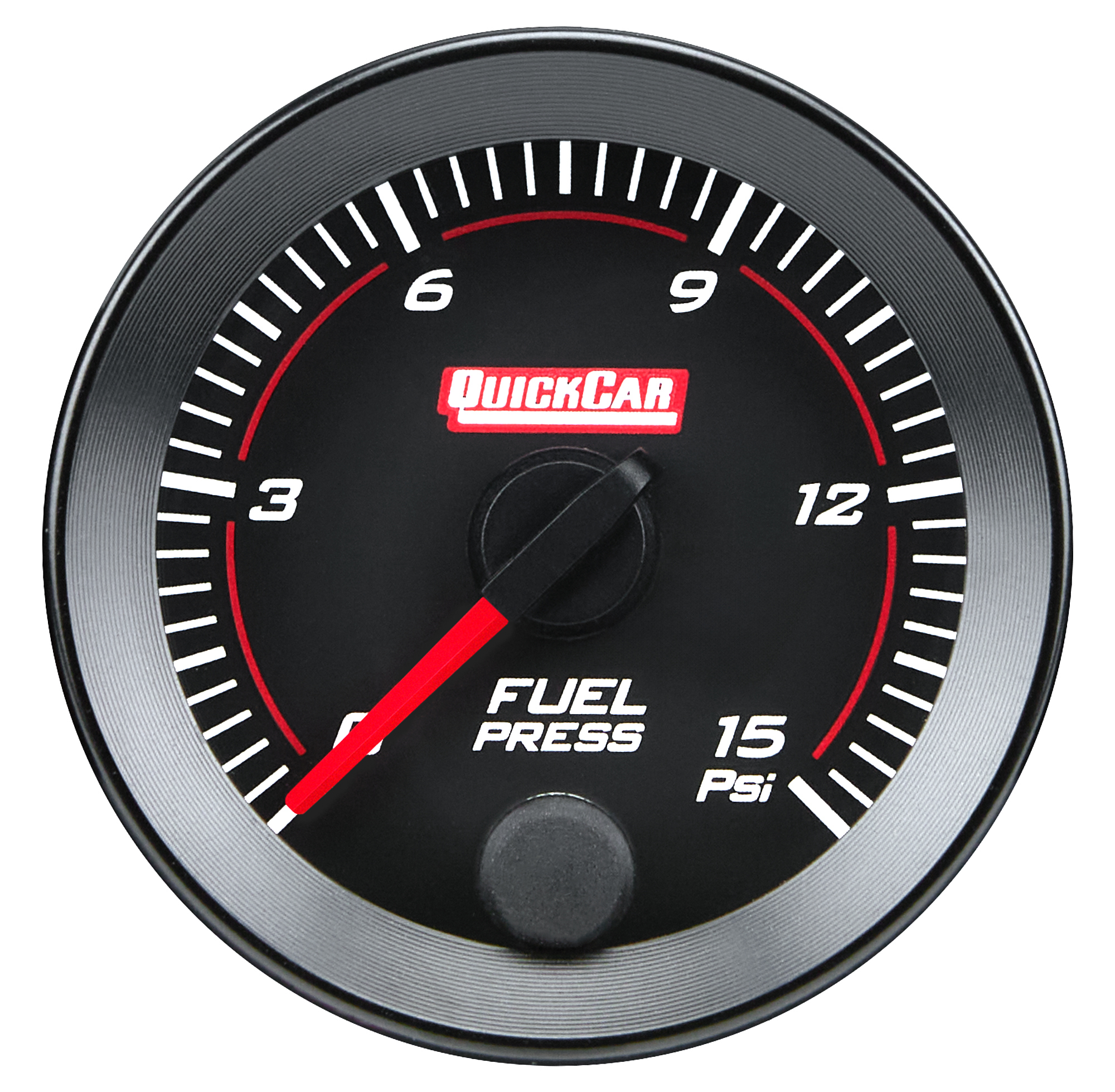 QuickCar 65-000 - RedLine  Gauge 2-1/16in Fuel Pressure 0-15ps