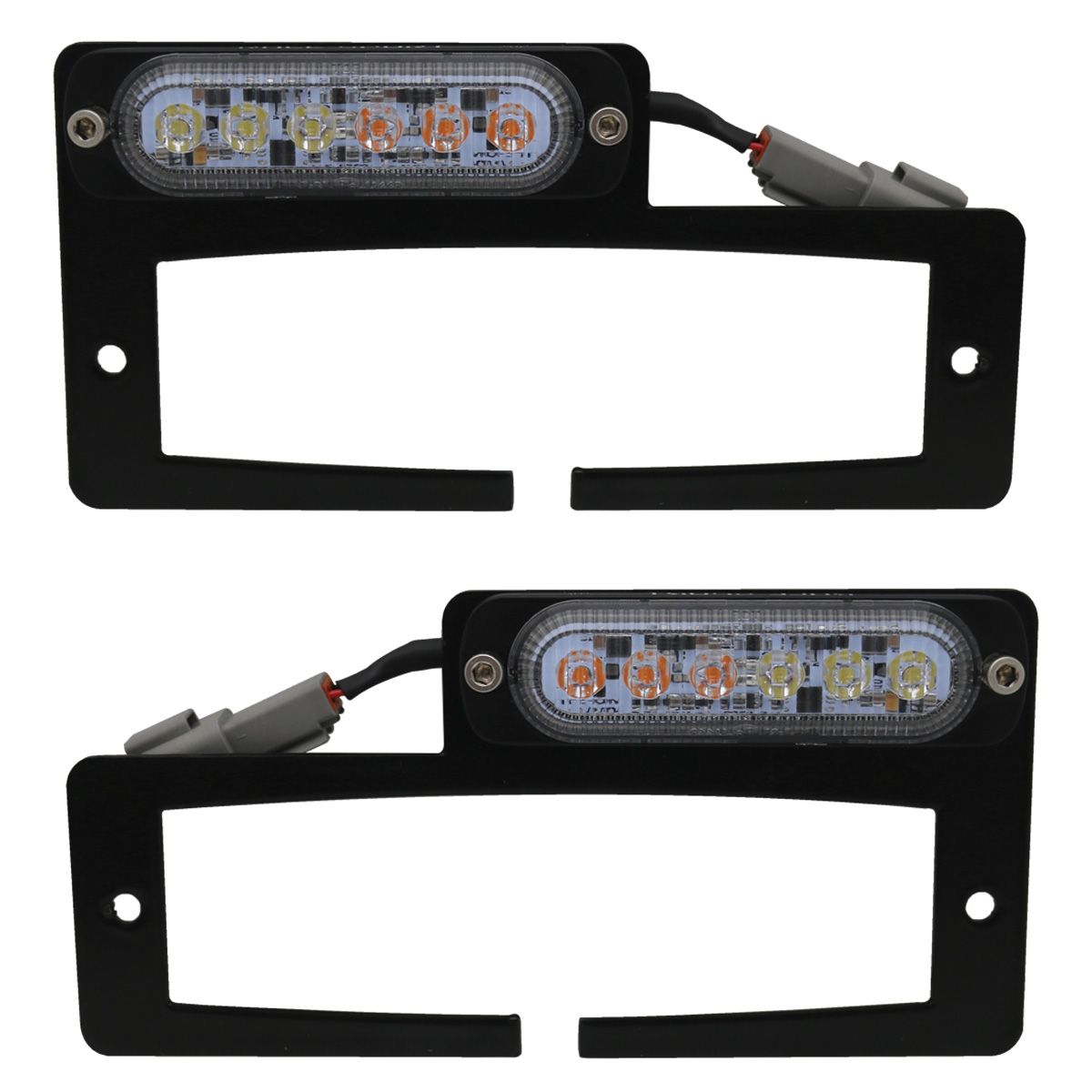 Race Sport SFPHBAO - Add On White-Amber LED Strobe Flasher Heavy Duty Plate for Hitch Bar Kits Lighting Race Sport SFPHBAO - Add On White-Amber LED Strobe Flasher Heavy Duty Plate for Hitch Bar Kits Lighting