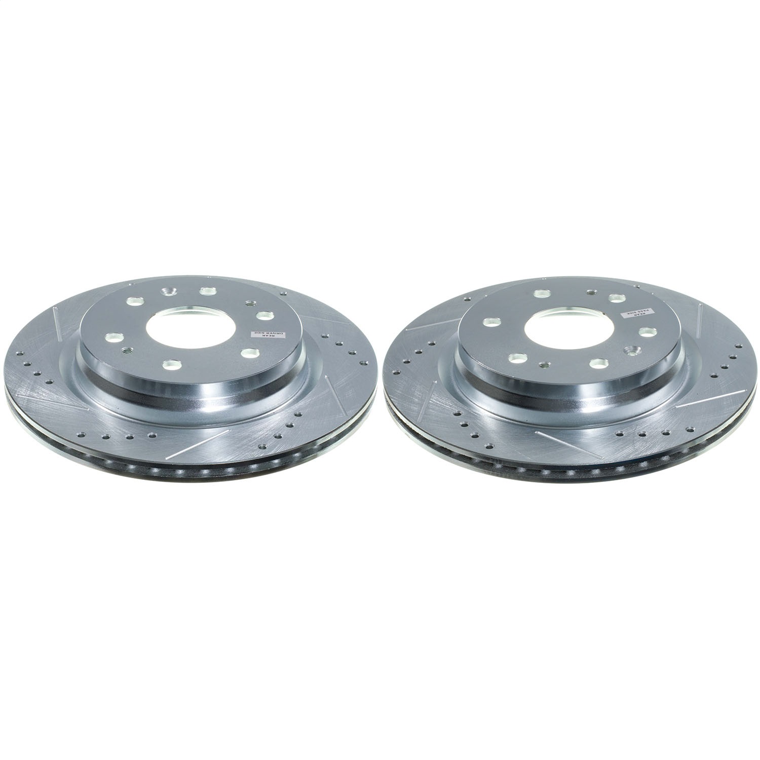 PowerStop AR82211XPR - Power Stop 2023 Chevrolet Colorado Rear Drilled & Slotted Rotor (Pair)