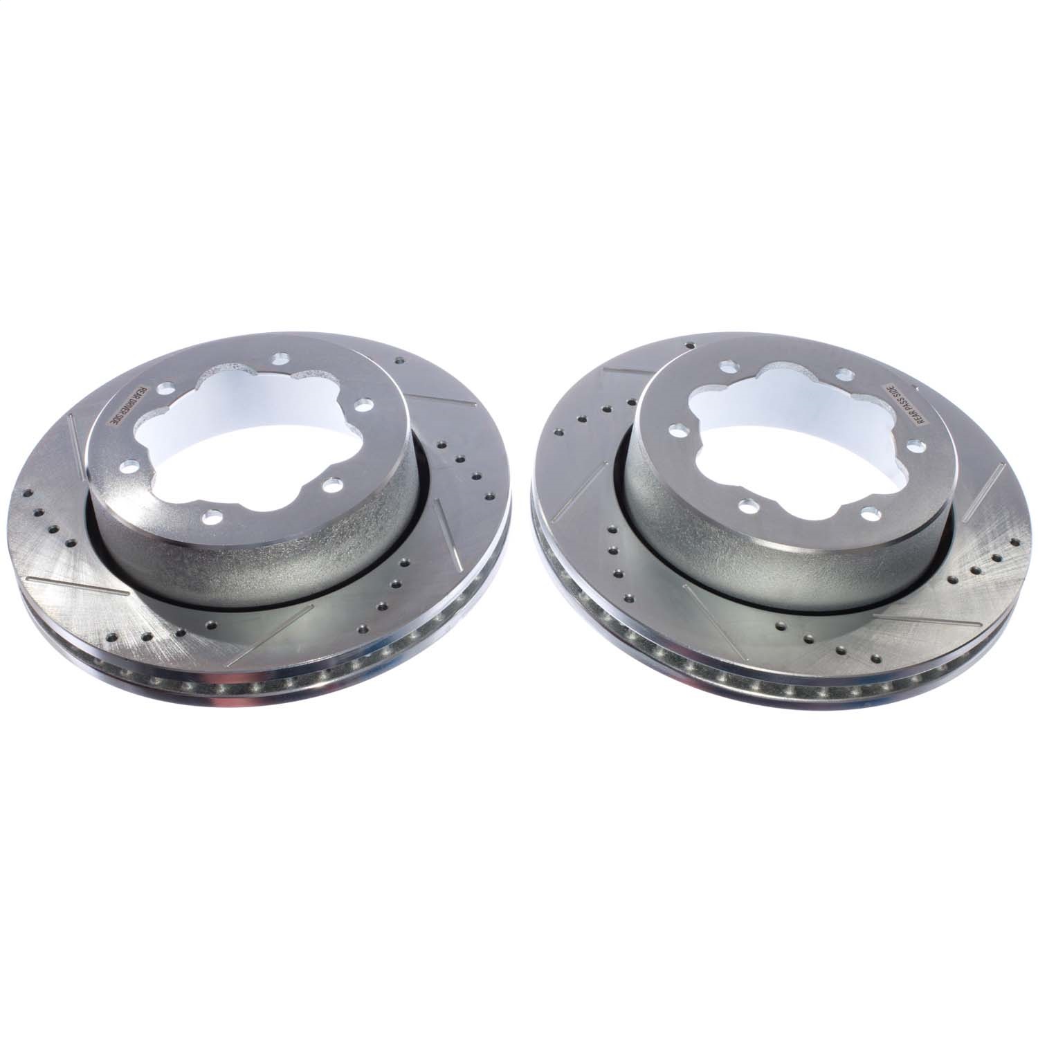PowerStop AR85216XPR - Power Stop 20-24 Ford Transit-350 HD Rear Drilled & Slotted Rotor (Pair)