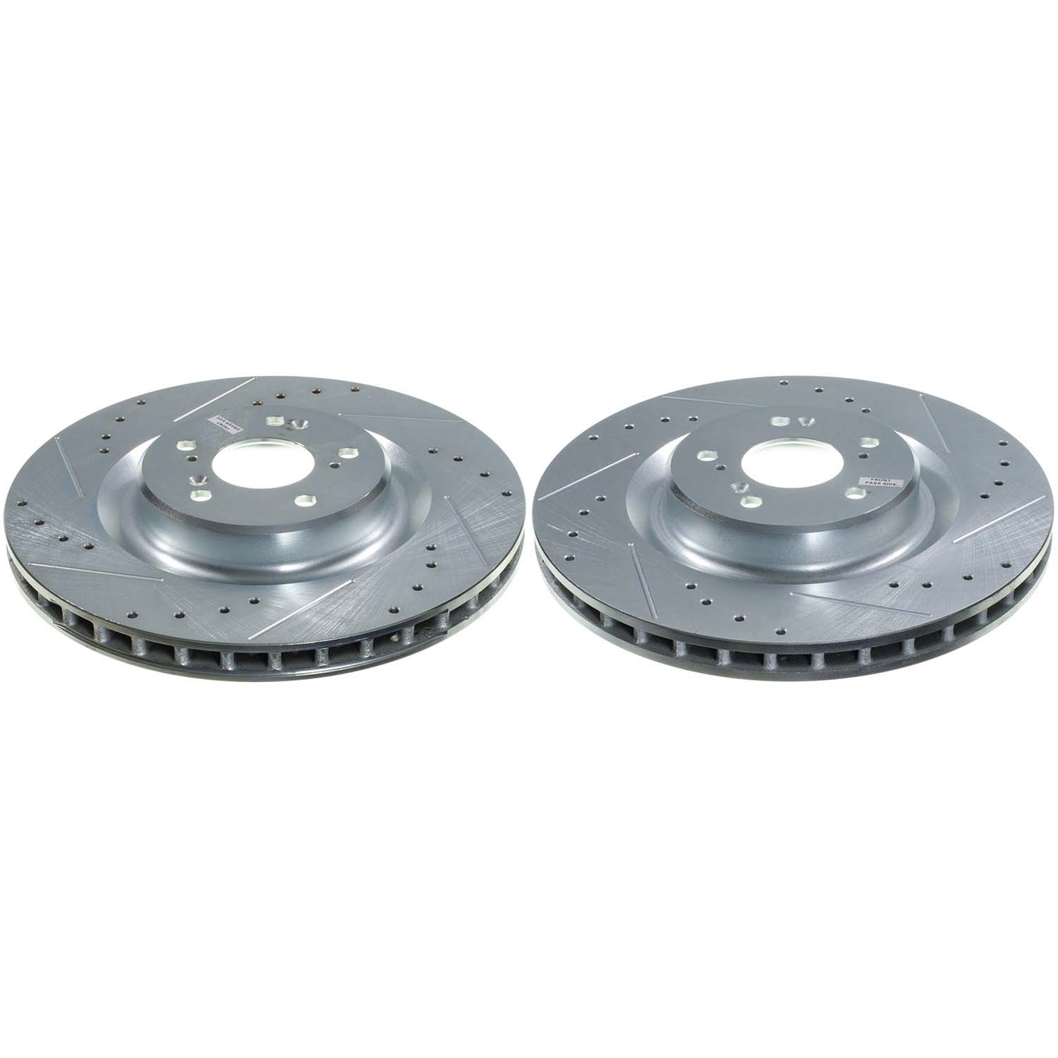 PowerStop JBR1933XPR - Power Stop 22-24 Acura MDX Front Drilled & Slotted Rotor (Pair) PowerStop JBR1933XPR - Power Stop 22-24 Acura MDX Front Drilled & Slotted Rotor (Pair)