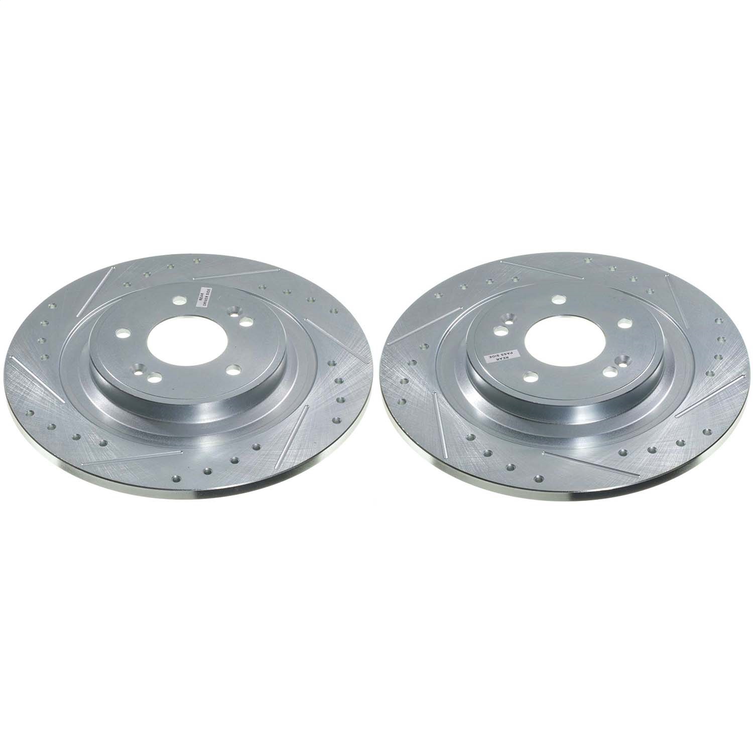 PowerStop JBR1932XPR - Power Stop 22-23 Kia Carnival Rear Drilled & Slotted Rotor (Pair) PowerStop JBR1932XPR - Power Stop 22-23 Kia Carnival Rear Drilled & Slotted Rotor (Pair)