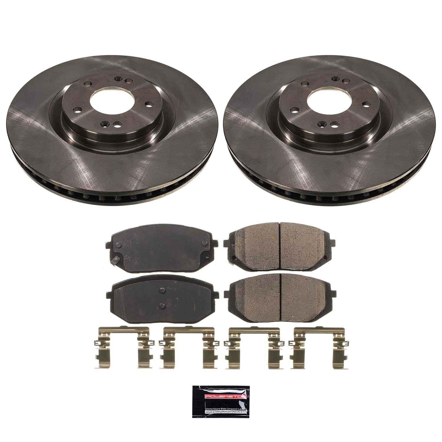 PowerStop KOE9008 - Power Stop 22-24 Hyundai Tucson Front Autospecialty Brake Kit PowerStop KOE9008 - Power Stop 22-24 Hyundai Tucson Front Autospecialty Brake Kit