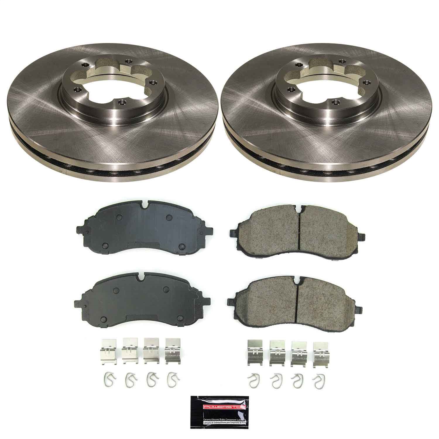 PowerStop KOE8985 - Power Stop 22-23 Ford E-Transit Front Autospecialty Brake Kit PowerStop KOE8985 - Power Stop 22-23 Ford E-Transit Front Autospecialty Brake Kit