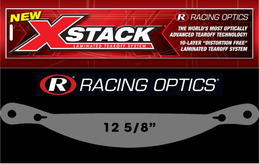 Racing Optics 10213S - Schuberth SF1 Smoke With Zylon Visor Strip