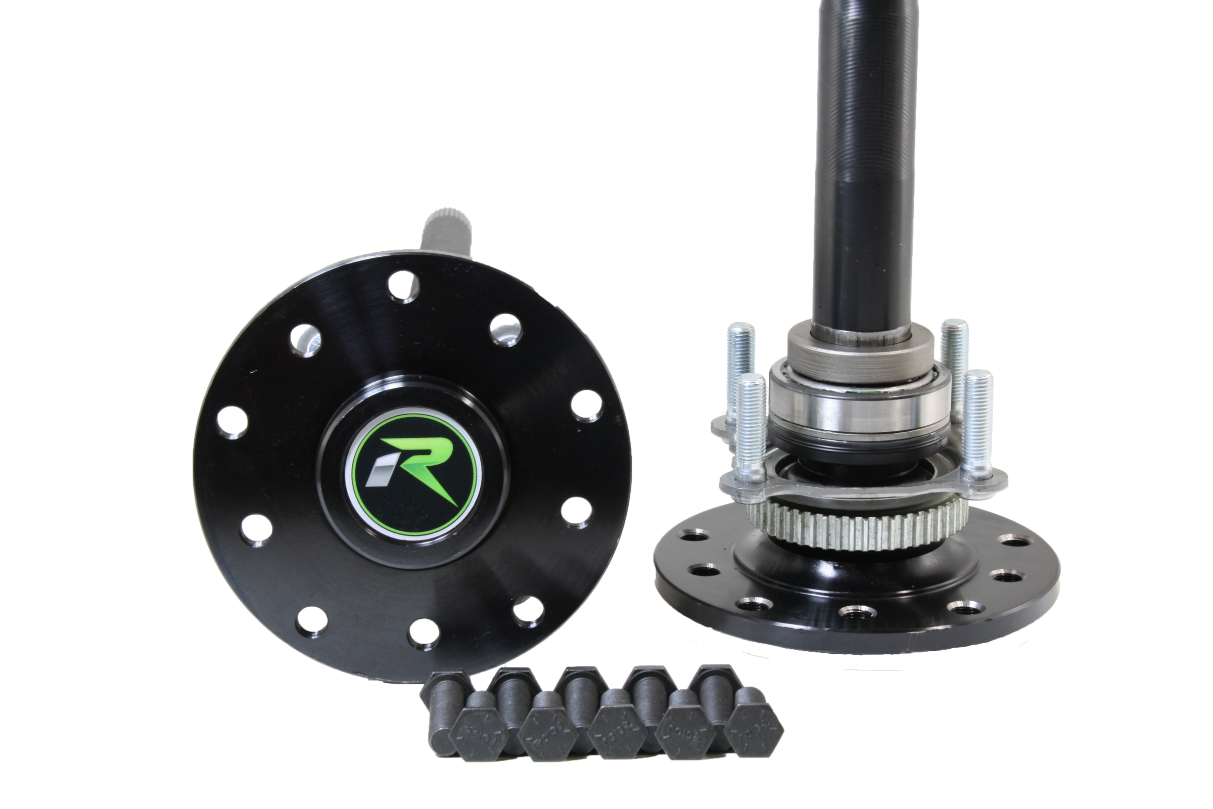 Revolution Gear And Axle RAK50-35 - 2007-18 Wrangler JK Dana 44 4140 Chromoly 35 Spline USA Made Rear Axle Kit Revolution Gear