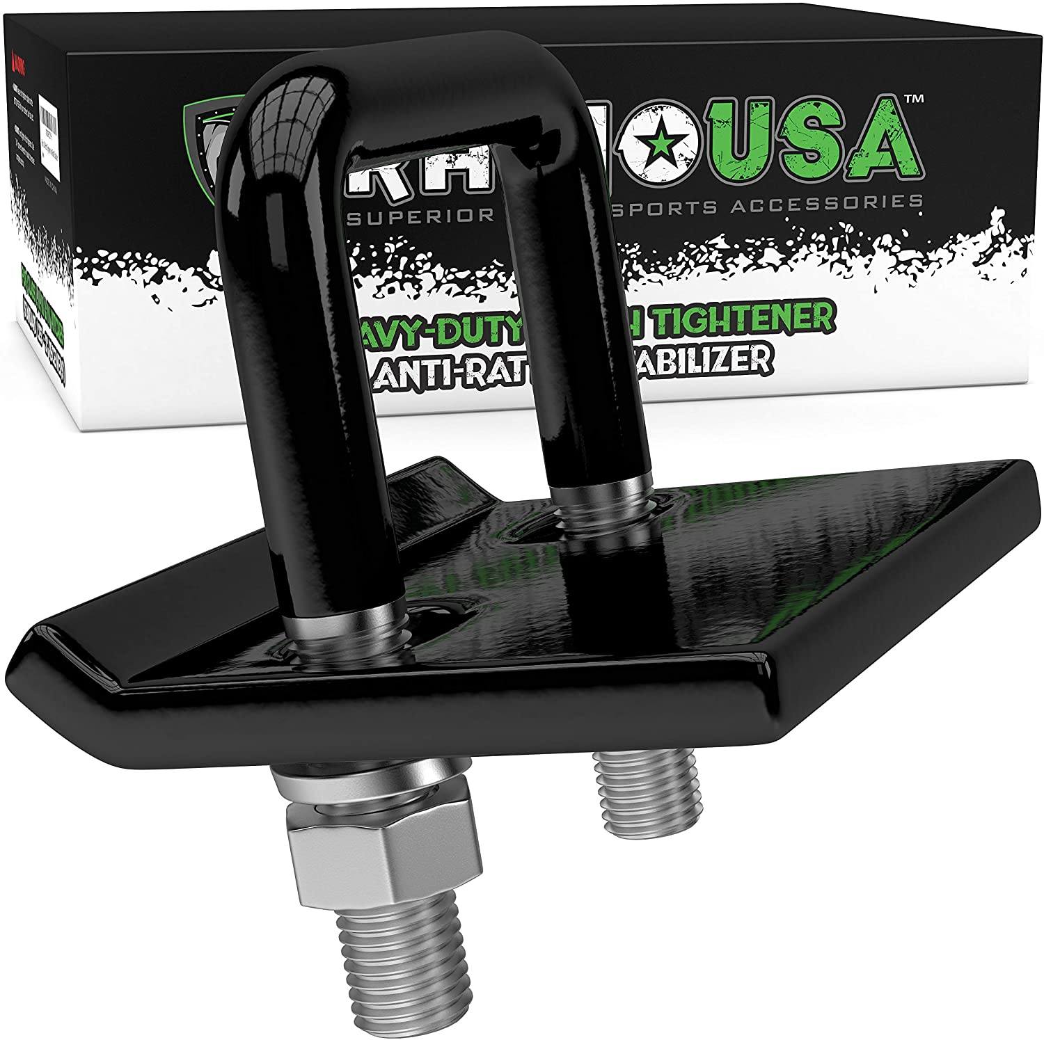 Rhino USA HITCH-TIGHT-2.5 - Hitch Tightener Anti-Rattle Clamp For 2.5In Receiver