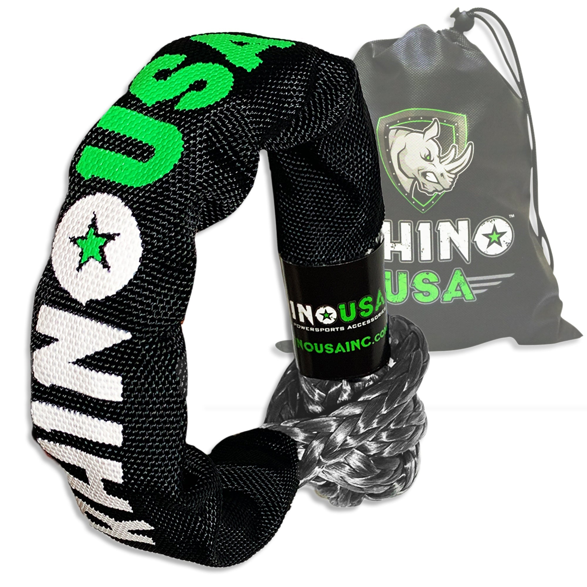 Rhino USA SFTSHACK-12-GRY-1 - Synthetic Soft Shackle Gray Rhino USA SFTSHACK-12-GRY-1 - Synthetic Soft Shackle Gray