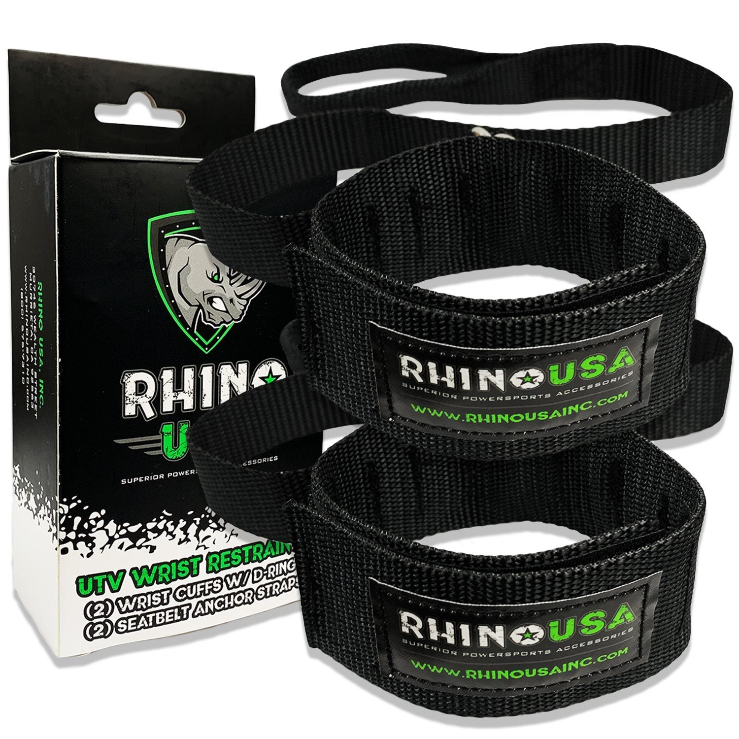 Rhino USA RNO-RESTRAINTS - Off-Road Wrist Restraints (Pair)