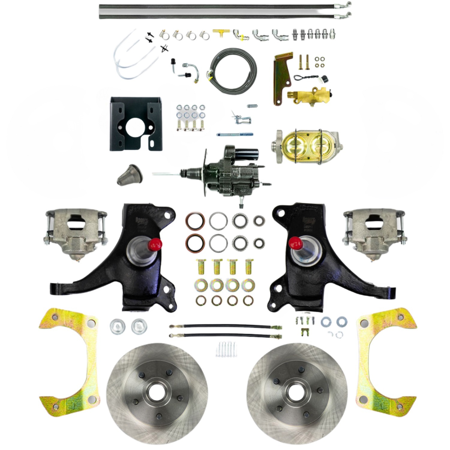 Right Stuff Detailing THB7125D - Power Hydro Boost Disc Brake Conversion