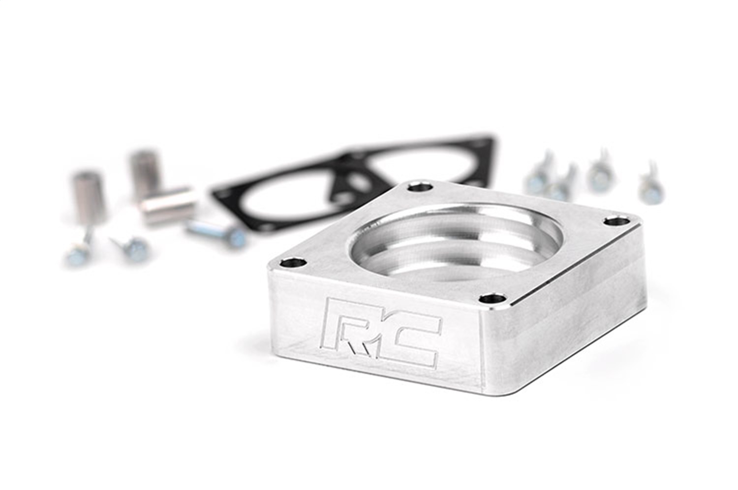 Rough Country 1068 - Throttle Body Spacer - Jeep Cherokee XJ/Comanche MJ/Wrangler TJ Rough Country 1068 - Throttle Body Spacer - Jeep Cherokee XJ/Comanche MJ/Wrangler TJ