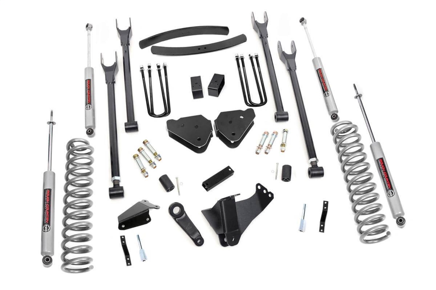 Rough Country 581.20 - 6 Inch Lift Kit - Gas - 4 Link - OVLDS - Ford F-250/F-350 Super Duty (05-07) Rough Country 581.20 - 6 Inch Lift Kit - Gas - 4 Link - OVLDS - Ford F-250/F-350 Super Duty (05-07)