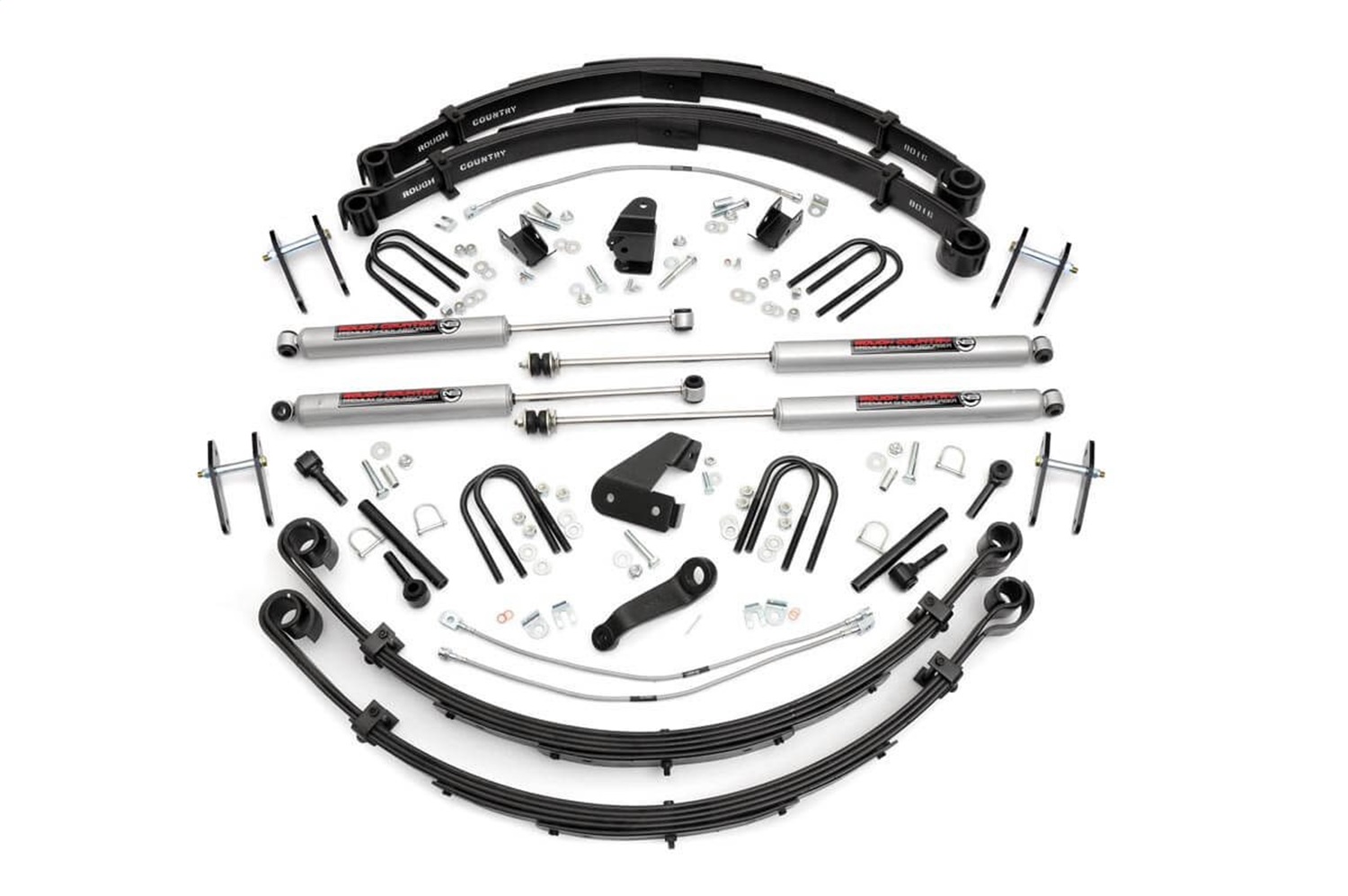 Rough Country 622M.20 - 6 Inch Lift Kit - Manual Steer - Jeep Wrangler YJ 4WD (1987-1995) Rough Country 622M.20 - 6 Inch Lift Kit - Manual Steer - Jeep Wrangler YJ 4WD (1987-1995)
