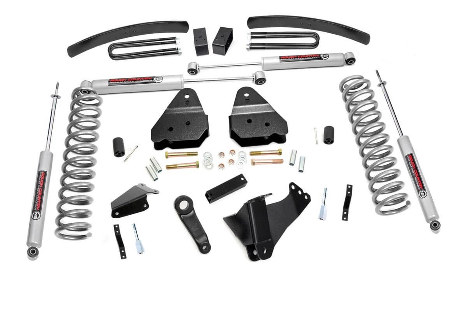 Rough Country 596.20 - 6 Inch Lift Kit - Gas - Ford F-250/F-350 Super Duty 4WD (2005-2007)