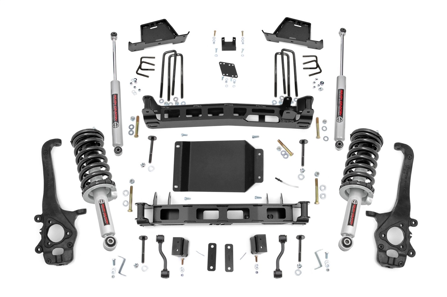 Rough Country 875.23 - 6 Inch Lift Kit - N3 Struts - Nissan Titan 2WD/4WD (2004-2015)