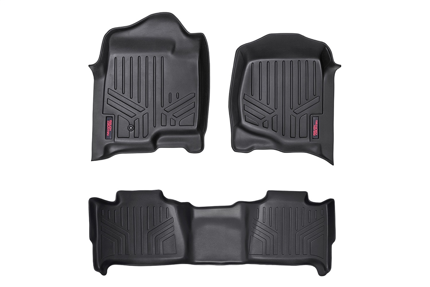 Rough Country M-20715 - Floor Mats - FR & RR - Chevy/GMC Tahoe/Yukon 2WD/4WD (2007-2014) Rough Country M-20715 - Floor Mats - FR & RR - Chevy/GMC Tahoe/Yukon 2WD/4WD (2007-2014)