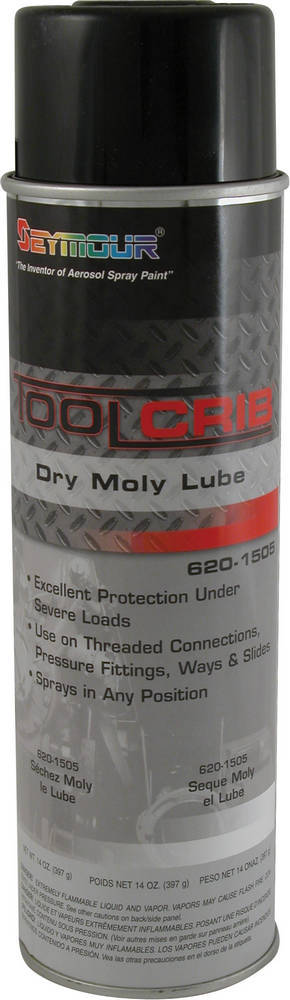 Seymour Paint 620-1505 - Spray Lubricant - TOOL CRIB Dry Moly Lube - 14 oz Aerosol - Each
