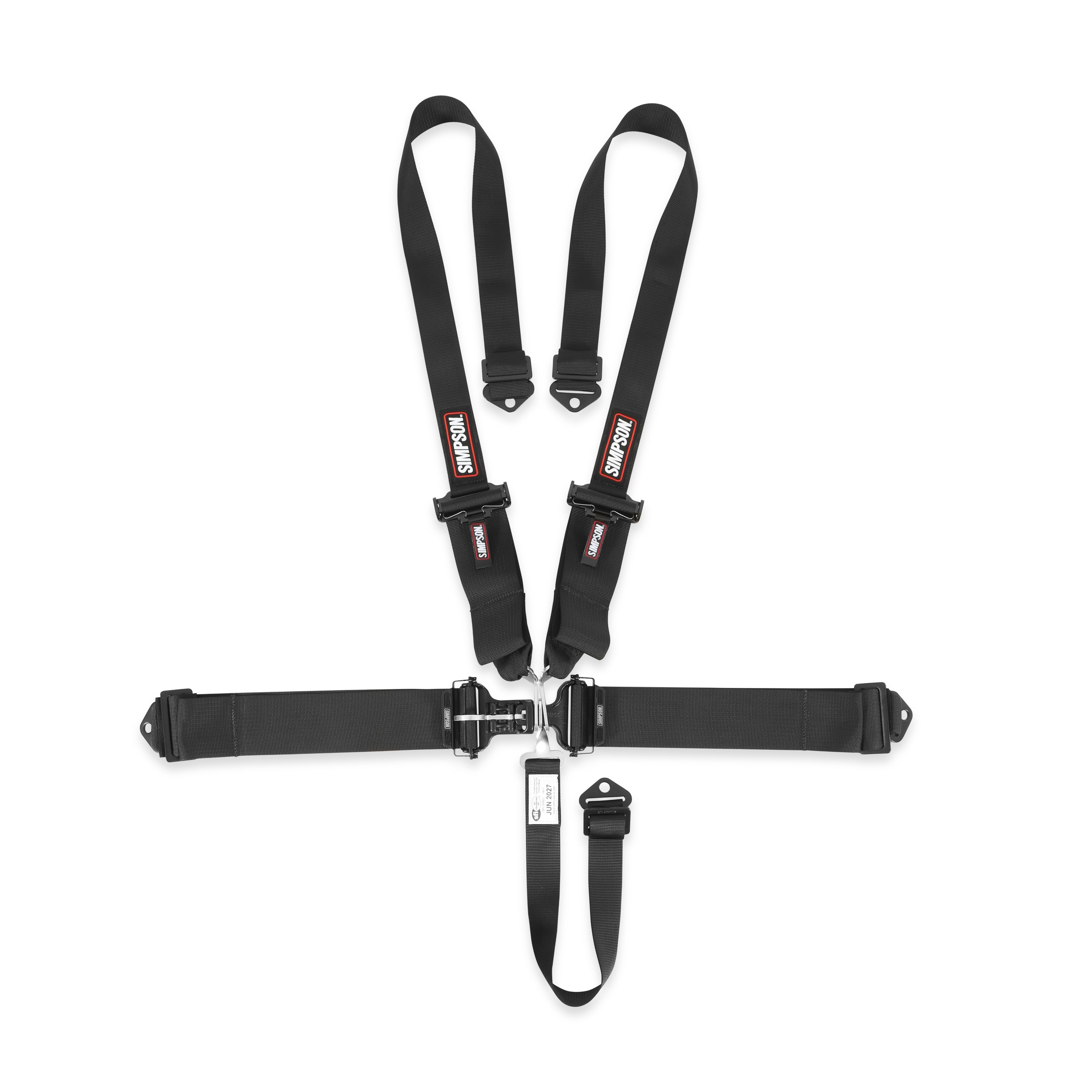 Simpson Safety 29073BKHX - Simpson Racing Latch FX2 Belt