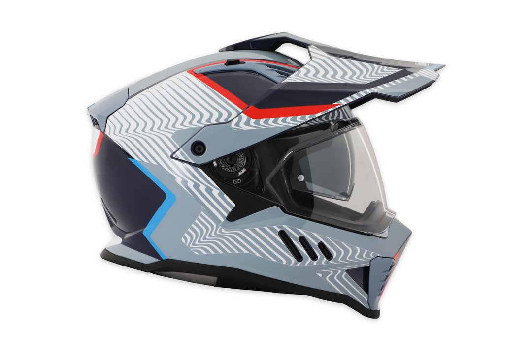 Simpson Motorcycle XBMUGRSM - XCURSION BANDIT HELMET MOJAVE BLUE SMALL Simpson Motorcycle XBMUGRSM - XCURSION BANDIT HELMET MOJAVE BLUE SMALL