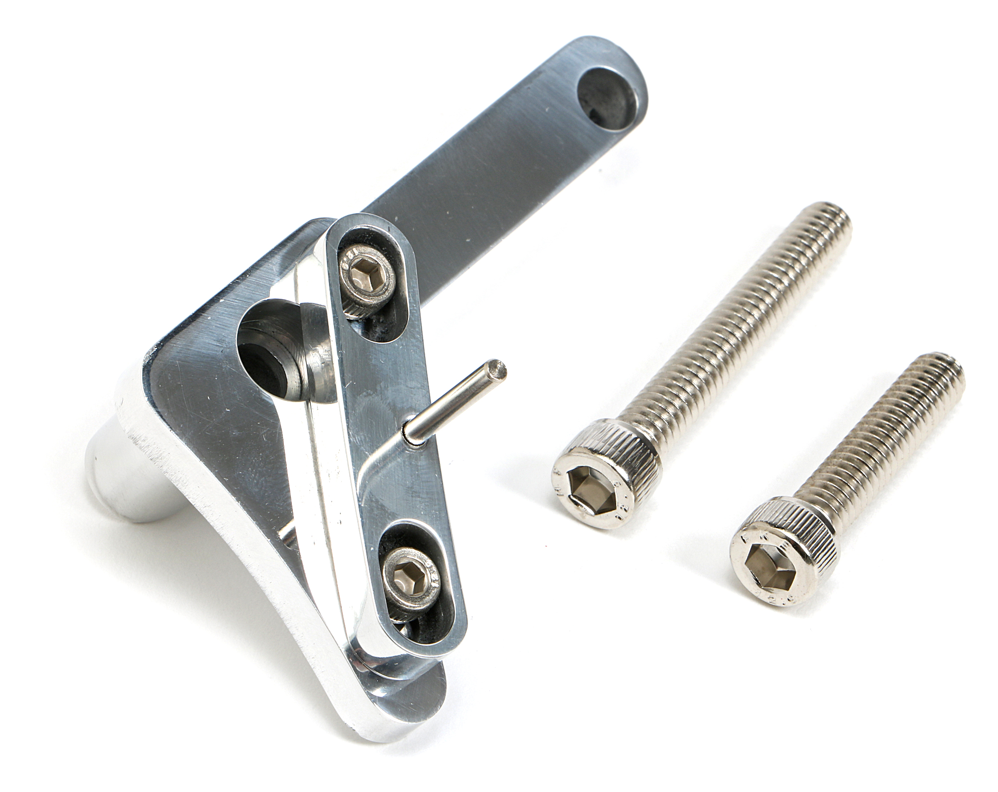 Trans-Dapt Performance 6082 - TIMING TAB POLISHED ALUMINUM BBC