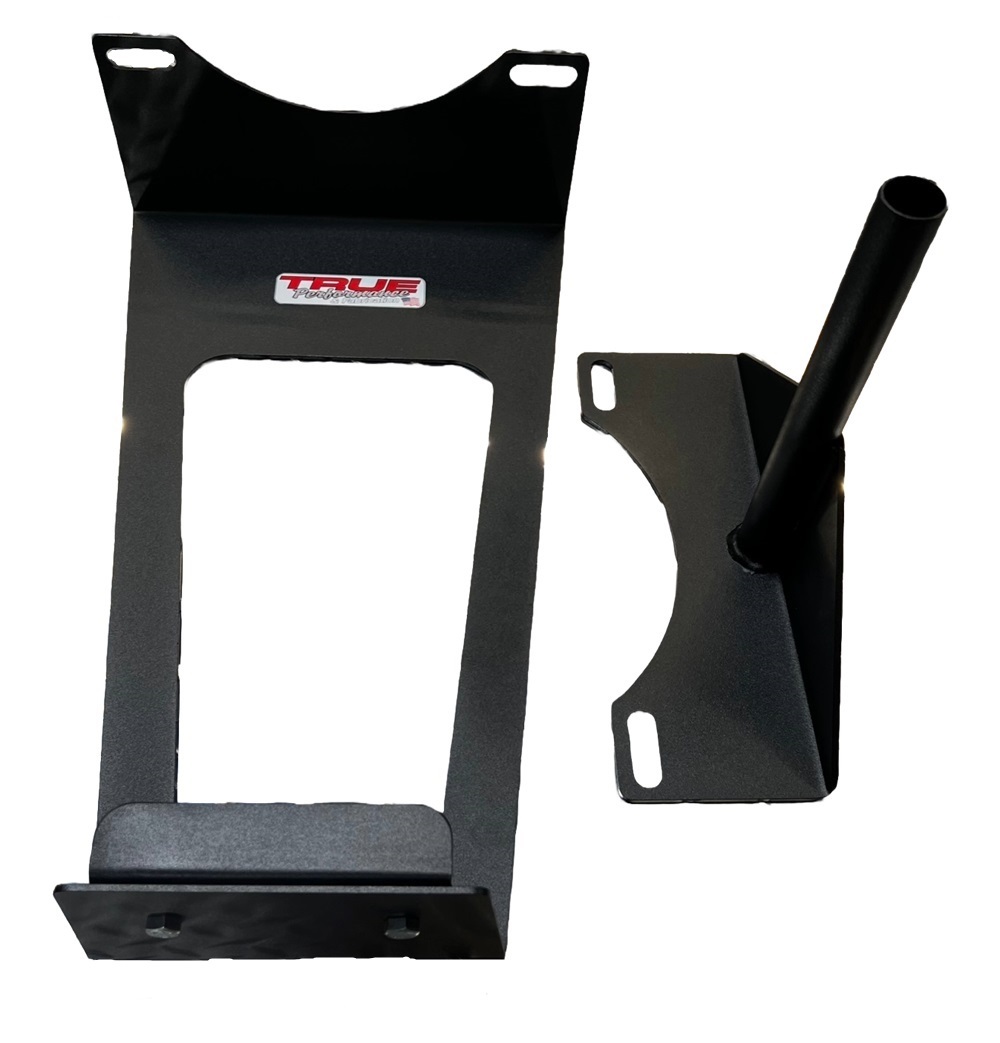 True Performance & Fabrication DTR7001 - Transmission Stand - Manual - Adjustable - Steel - Black Powder Coat - Bert / Brinn / GM 3 / 4 Speed Transmissions - Each
