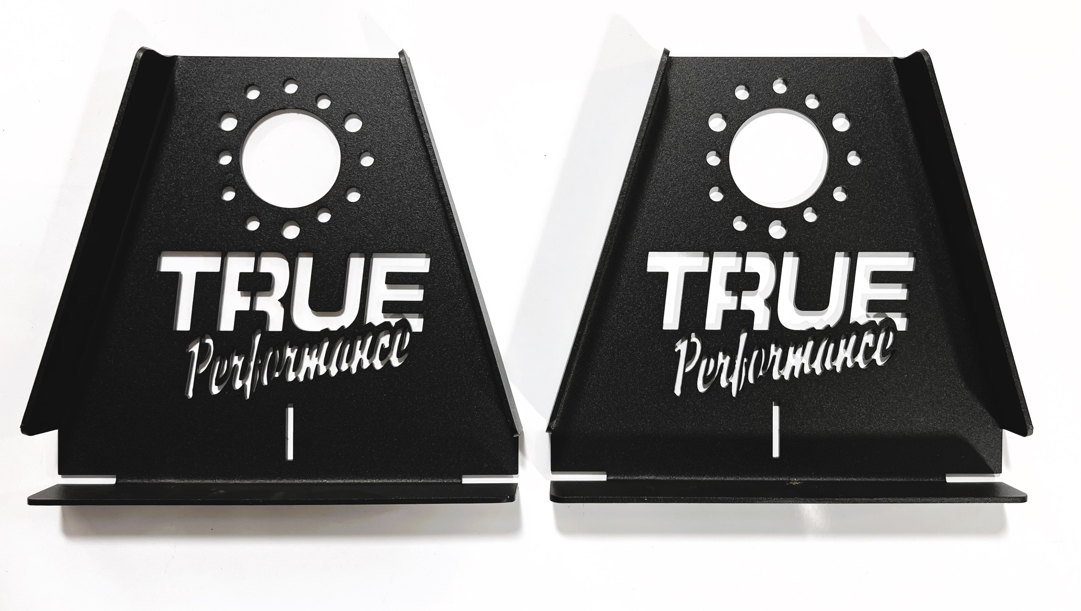True Performance & Fabrication DTR7013 - Toe Plates Mini Wedge / QM 3-Bolt Multi-Pattern