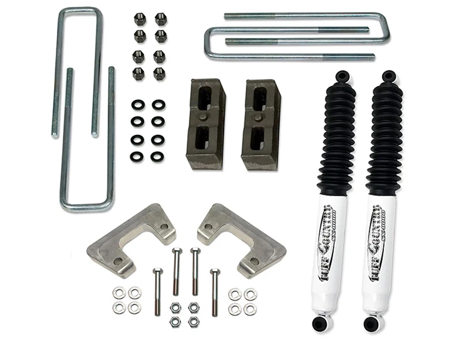 Tuff Country 12031 - 2 Inch Lift Kit 07-18 Silverado/Sierra 1500 EZ-Install w/Rear Lift Blocks and U-Bolts