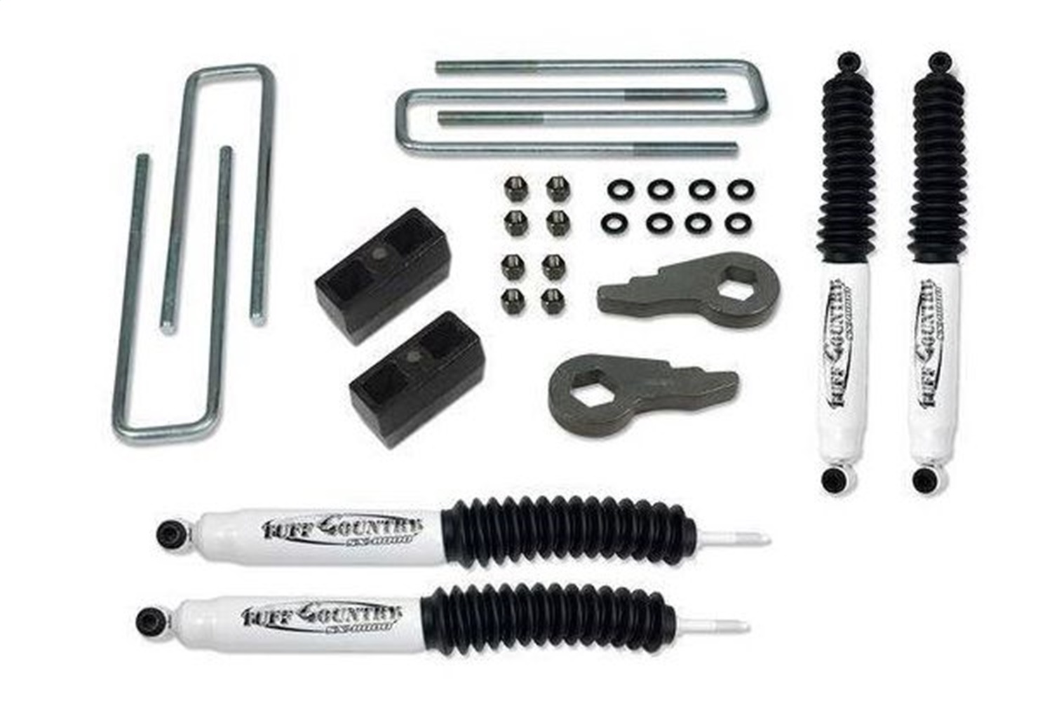 Tuff Country 12926 - 2 Inch Lift Kit 1999-2006 Chevy Silverado/GMC Sierra 1500 4x4 With Rear Lift Blocks and U-Bolts