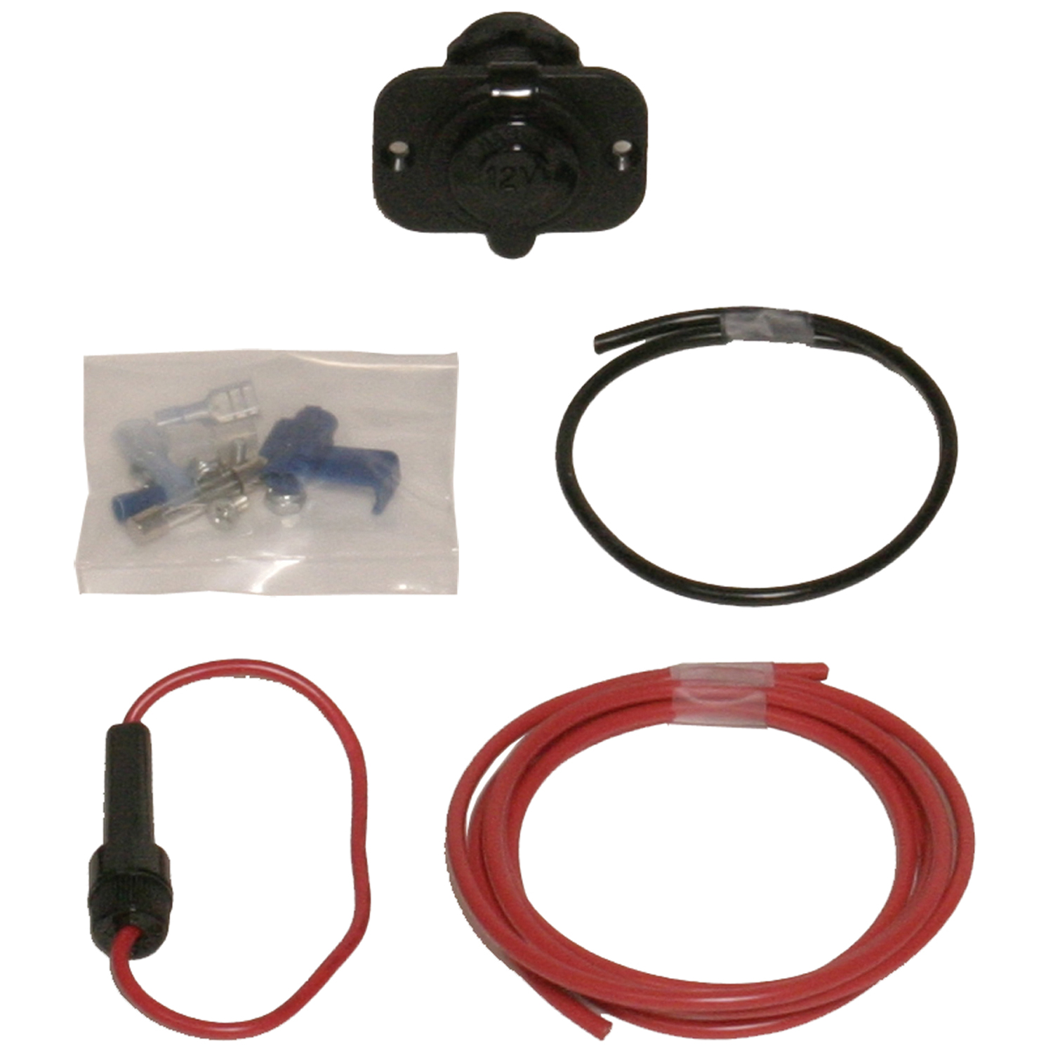 Tuffy Security 862 - Power Outlet Universal 12V Black Security Products Tuffy Security 862 - Power Outlet Universal 12V Black Security Products