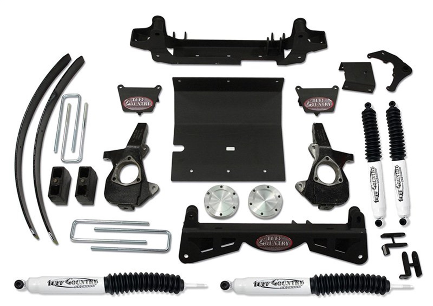 Tuff Country 14959KN - 4 Inch Lift Kit 99-05 Silverado/Sierra 1500 w/ SX8000 Shocks w/multi Piece Sub Frame