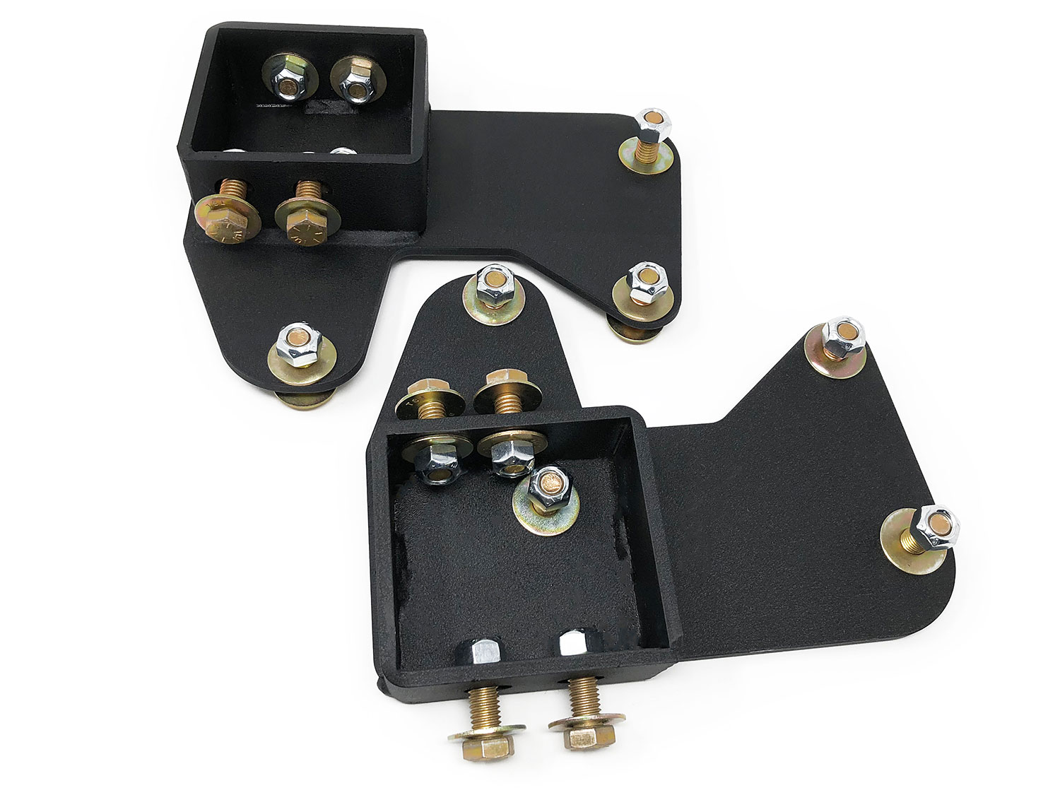 Tuff Country 20874 - Drop Radius Arm Brackets 81-96 Ford F150/Bronco 4WD 4 Inch Pair