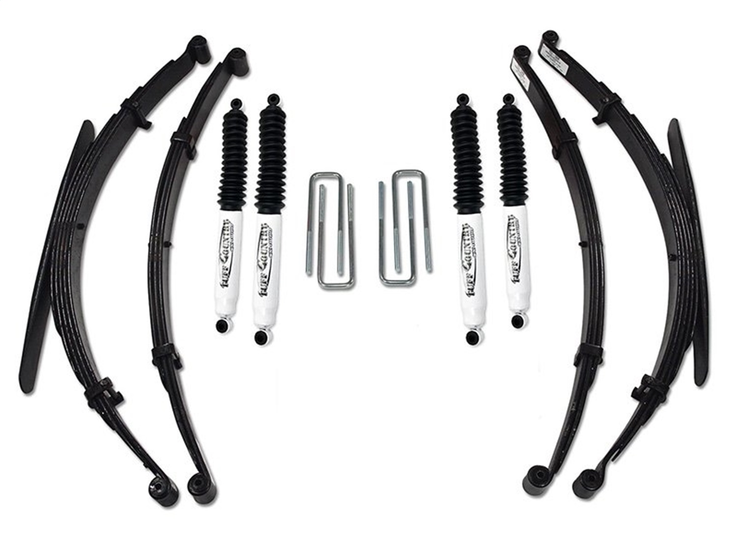 Tuff Country 34701KN - 4 Inch Lift Kit 69-93 Dodge Truck/Ramcharger 1/2 Ton & 3/4 Ton with Rear Springs and SX8000 Shocks