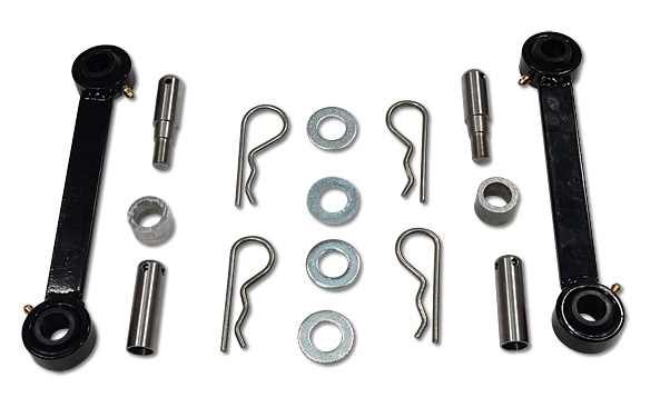 Tuff Country 41807 - Front Sway Bar Quick Disconnects 76-86 Jeep CJ5/CJ7 Pair