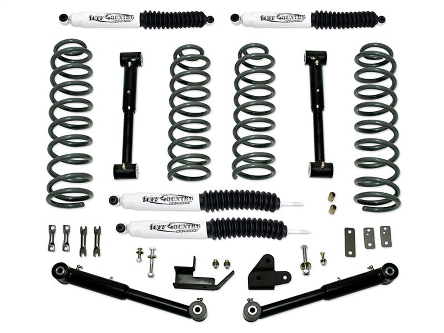 Tuff Country 43902KH - 3.5 Inch Lift Kit 92-98 Jeep Grand Cherokee EZ-Flex w/ SX6000 Shocks