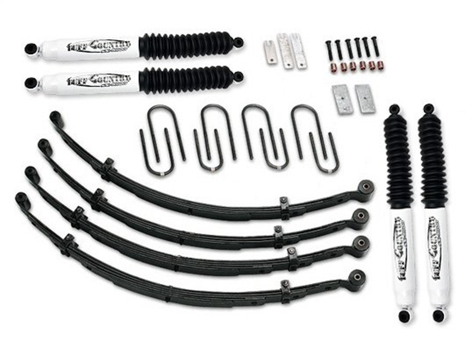 Tuff Country 42701KN - 2.5 Inch Suspension Lift Kit 76-86 Jeep CJ5/CJ7 EZ-Ride w/ SX8000 Shocks